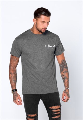 CORE GRAPHIC T-SHIRT - HEATHER CHARCOAL GREY