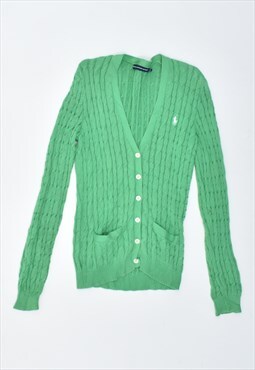 Vintage 90's Ralph Lauren Cardigan Sweater Green