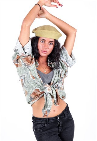 VINTAGE PATTERNED SHIRT S1096