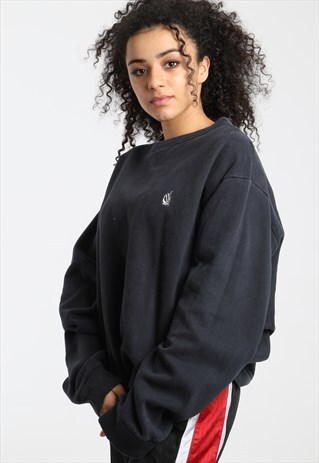 90S NAUTICA EMBROIDERED LOGO SWEATSHIRT