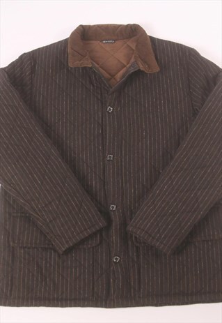 MACKINTOSH X PAUL SMITH QUILTED JACKET. MADE IN SCOTLAND.