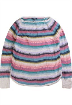 Vintage  Chaps Jumper / Sweater Knitted White Medium