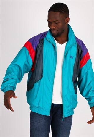 VINTAGE PUMA SHELL JACKET NJ834