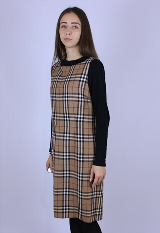 BURBERRY VINTAGE DRESSES RARE CLASSIC