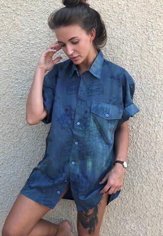 OVERSIZED RETRO 90S 80S VINTAGE UNISEX FESTIVAL SHIRT