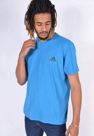 VINTAGE ADIDAS T-SHIRT BLUE