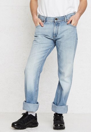VINTAGE LIGHT BLUE WRANGLER DENIM JEANS