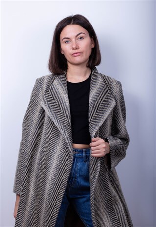 KNITTED TRENCH COAT