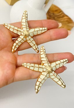 Statement Starfish Earrings