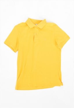 Vintage 90's Benetton Polo Shirt Yellow
