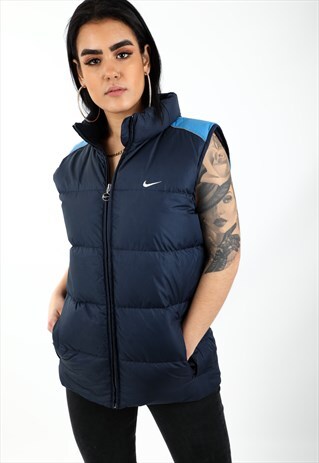 VINTAGE NIKE PUFFER GILET JACKET NJ161