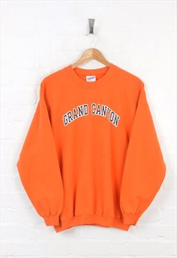 Vintage Grand Canyon Sweater Orange Large