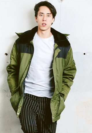 VINTAGE 90S UTILITY PARKA COAT