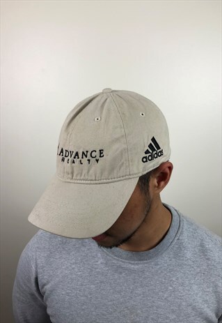 VINTAGE BEIGE ADIDAS CAP