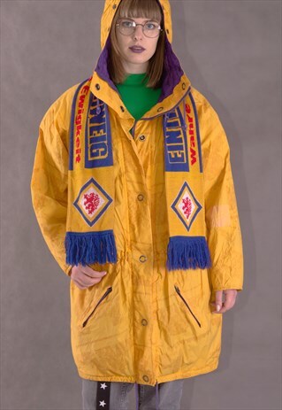 VINTAGE EARLY 90S ALL OVER PRINT OVERSIZED PARKA JACKET