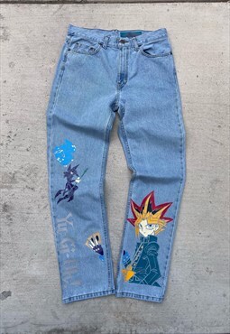 Yu-Gi-Oh Custom Jeans