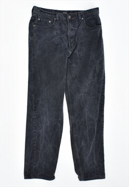 Vintage 90's Jeans Straight Black