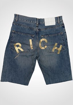 Richmond jean dad shorts vintage 90s logo jorts