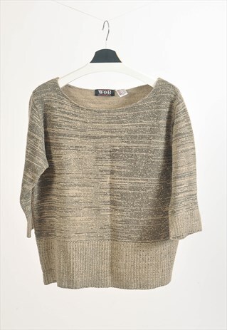 VINTAGE 90'S BROWN JUMPER