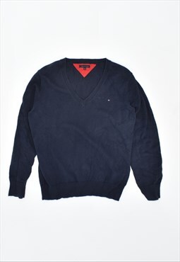 Vintage Tommy Hilfiger Jumper Sweater Navy Blue