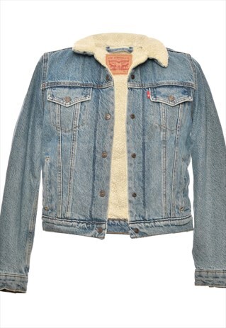 BEYOND RETRO VINTAGE MEDIUM WASH LEVI'S DENIM JACKET - S