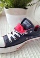 RETRO DOUBLE RED TONGUE CANVAS ALL STAR CONVERSE  UK6