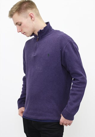 VINTAGE RALPH LAUREN 1/4 ZIP SWEATER