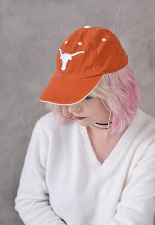 VINTAGE CAP IN ORANGE