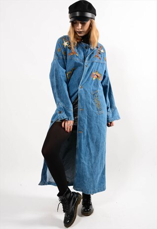VINTAGE EMBELLISHED DENIM JACKET