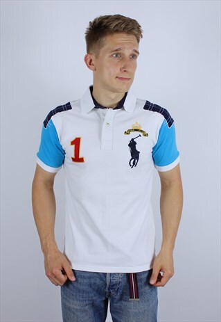 VINTAGE POLO RALPH LAUREN MENS T-SHIRT TOP