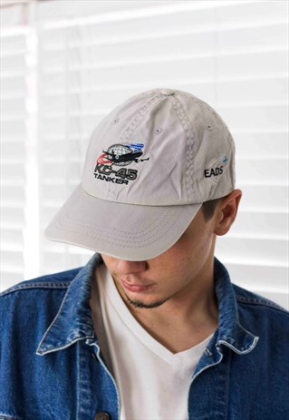 VINTAGE KC-45 TANKER RACING CAP LOGO 90S ONE SIZE 3.1