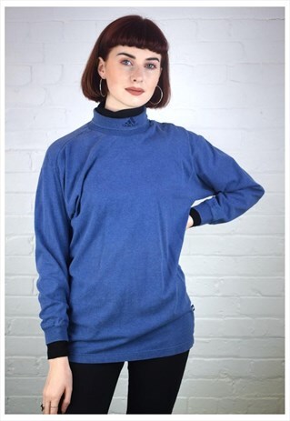 VINTAGE 90'S ADIDAS ROLLNECK TOP