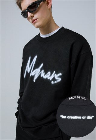 NEON SWEATSHIRTS_BLACK