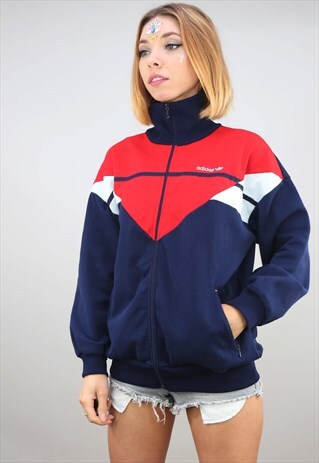 VINTAGE OVERSIZED ADIDAS TRACK TOP