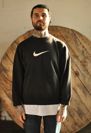 VINTAGE NIKE BIG LOGO SWEATER