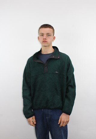 VINTAGE WOOLRICH 1/2 BUTTON FLEECE