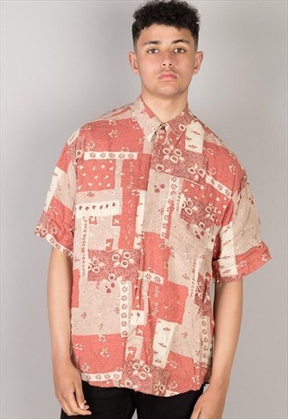 VINTAGE PATTERN SHIRT PTS221