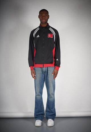 VINTAGE ADIDAS TURKEY NATIONAL TRACK JACKET