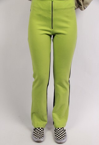 VINTAGE STRETCH HIGH WAIST TROUSERS