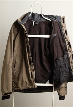 Vintage Adidas Sportswear 2 in 1 Detachable Liner Jacket
