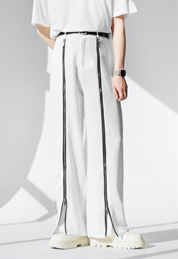 Men's metallic zipper trousers SS2022 VOL.1