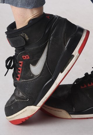 NIKE AIR HI TOPS UK 11 , US 12 TRAINERS (A53C)