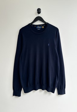 Polo Ralph Lauren Blue Jumper Sweater Pullover