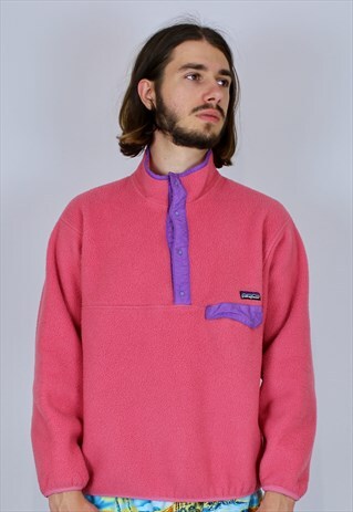 PATAGONIA FLEECE JACKET RARE PINK