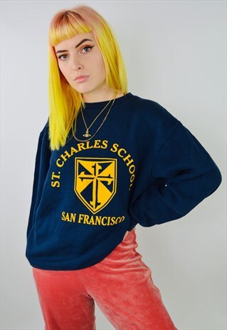 VINTAGE USA SAN FRANCISCO GRAPHIC SWEATSHIRT