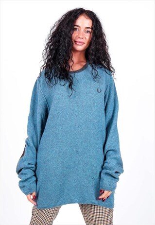 VINTAGE FRED PERRY KNITWEAR JUMPER K349