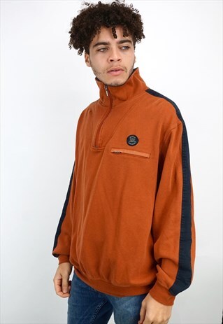 VINTAGE 90'S 1/4 ZIP SWEATSHIRT