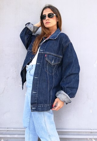 VINTAGE 90S LEVI'S FESTIVAL DENIM JACKET