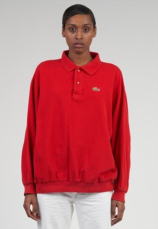 lacoste polo sweater