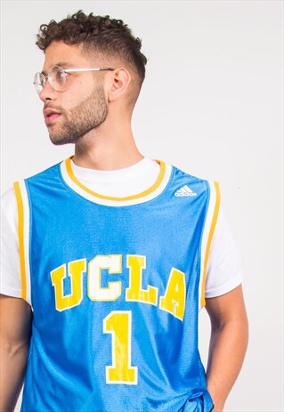 VINTAGE ADIDAS BASKETBALL VEST JERSEY UCLA